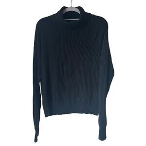 NWT Fashion Nova Black Turtleneck Sweater - Large